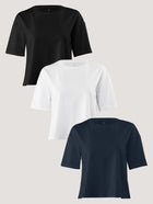 Women's Boxy Tee | Multi-color 3-pack | Fresh Clean Threads