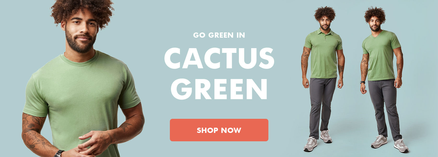 New Color: Cactus Green | Fresh Clean Threads