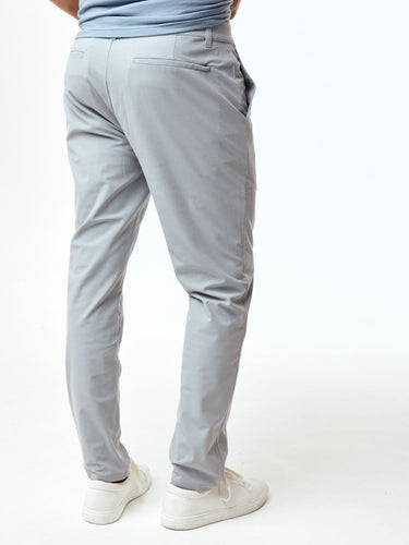 Stretch Tech Pants are made to move # Men's Tech Pants in Cloud Grey | Fresh Clean Threads