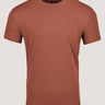 Copper crew neck tees
