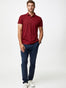 Cosmic Red Polo | Fall Collection at Fresh Clean Threads