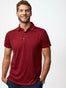 Cosmic Red Torrey Polo | Fall Collection | Fresh Clean Threads