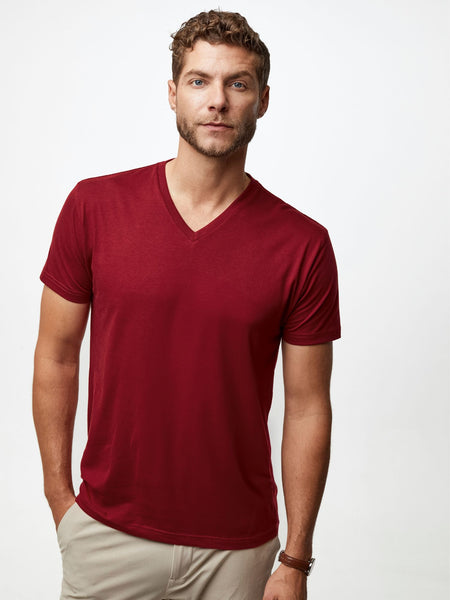 Cosmic Red V-Neck