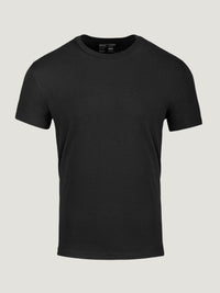 Black Crew Neck T-Shirt for Men | Now in 18 Sizes + 3 Lengths (Short, Reg, Tall)