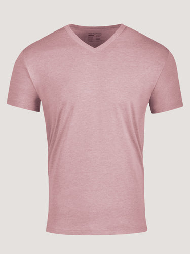 Men's V-Neck in Chalk Pink | Limited Edition Color at Fresh Clean Threads