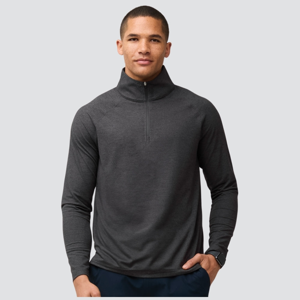 Charcoal Tech Quarter Zips | Men's Pullovers at FCT – Fresh Clean
