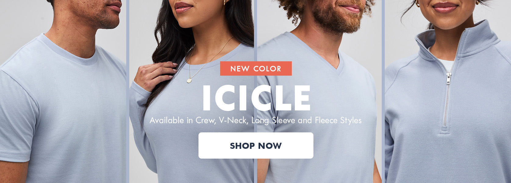 New Color: Icicle | Winter Collection at Fresh Clean Threads