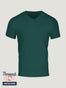 Dark Emerald V-Neck | November ThreadBox Rotating Colors V-Neck Tee | Fresh Clean Threads