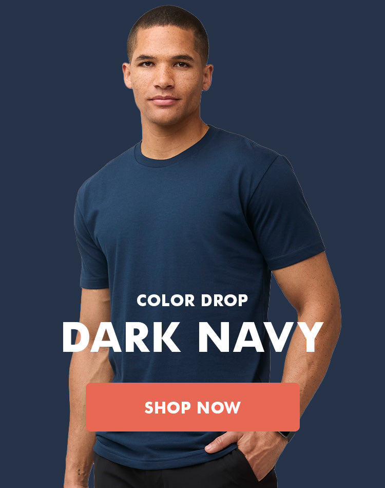 New Color: Dark Navy | Fresh Clean Threads