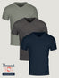 December ThreadBox Rotating V-Neck Tee Bold Pack | Fresh Clean Threads