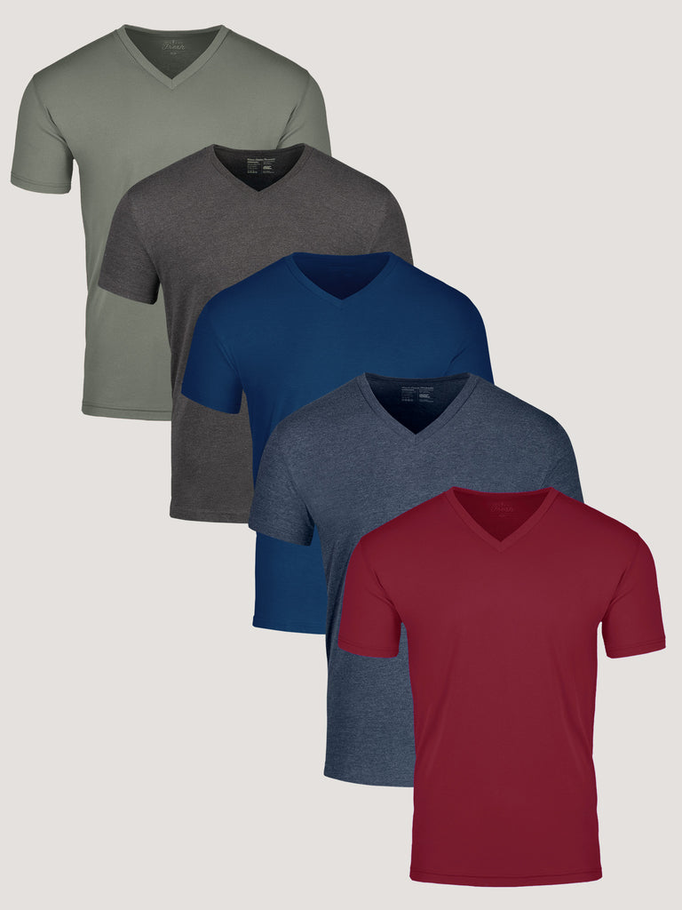 Fall Essentials V-Neck 5-Pack