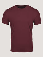 Burgundy Men's Crew Tee | Fresh Clean Threads Limited Edition Colors
