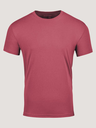 coral men's crew neck t-shirts | made for life's moments