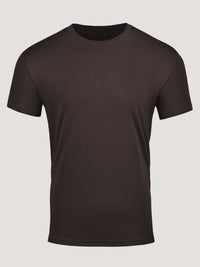 Men's Espresso Crew Neck Tee | Limited Edition Colors at Fresh Clean Threads