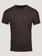 Men's Espresso Crew Neck Tee | Limited Edition Colors at Fresh Clean Threads