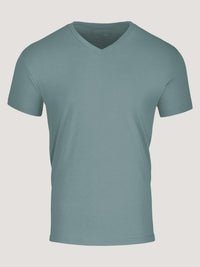 Harbor Mist Men's V-Neck T-Shirts | Adventure-Ready, Durable, and Perfect for You