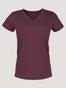 Women's Merlot V-Neck Tee | Fresh Clean Threads