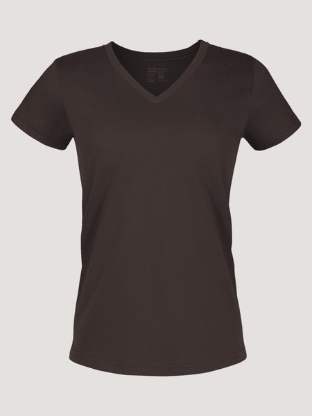 Women's Espresso V-Neck