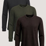 Men's Thermal 3-Pack | Fireside Waffle Knit Shirts, made by FCT