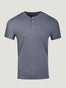 Slate Short Sleeve Henley | Fresh Clean Threads