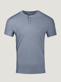 Wedgewood Short Sleeve Henley Shirts | Men's Premium Henleys