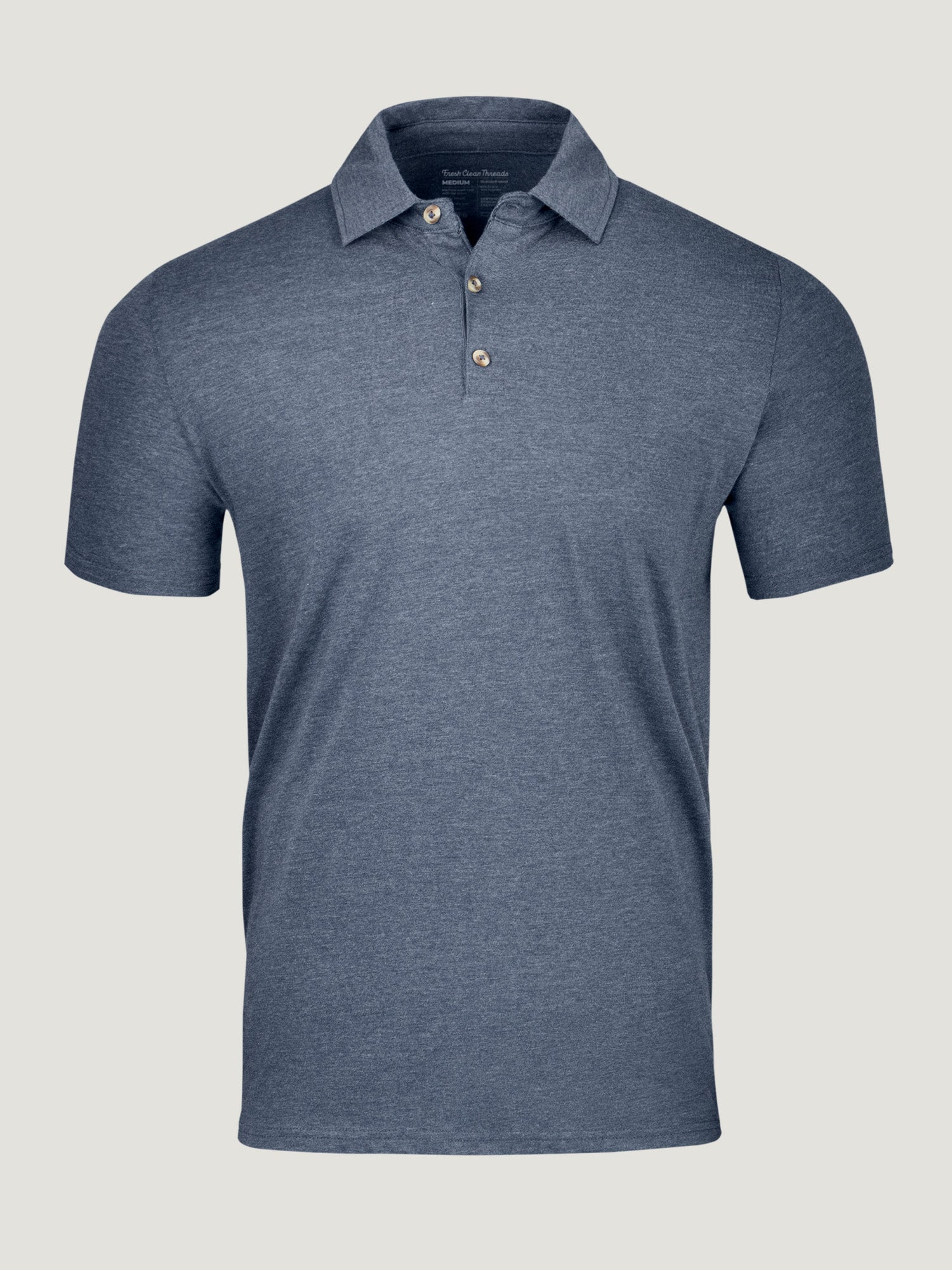 Black Polo Shirt For Men | Fresh Clean Threads