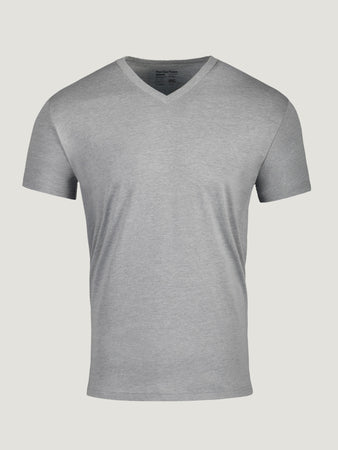 Heather Grey V Neck