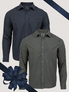 Long Sleeve Button Ups in Gingham | Holiday Sale at Fresh Clean Threads