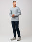 Heather Grey Thermal Long Sleeve Crew | New Color | Fresh Clean Threads