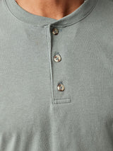Classic 3-Button Henley Neckline # Henleys at FCT | Premium Styles