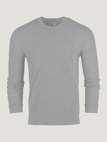 Chemise à manches longues blanche thermique gaufrée JE Morgan des années 80, taille XXL - France Chemise à manches longues blanche thermique gaufrée JE Morgan des années 80, taille XXL - France
