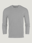 Heather Grey Long Sleeve Thermal Shirt | Fresh Clean Threads