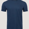 Indigo blue crew neck t-shirts | Deep blue hue, made for you