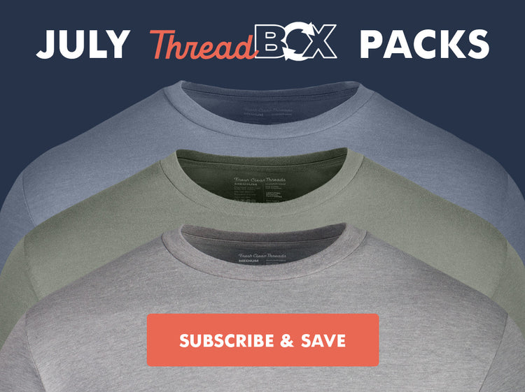 July Subscription Packs | Shop Now | Fresh Clean Threads