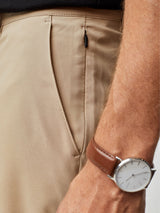 Hidden Zipper Pocket Detailing # Khaki Everyday Shorts 2.0 | 2-Pack | Fresh Clean Threads Fresh Clean 