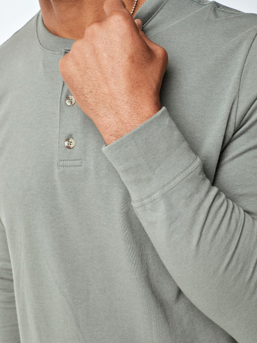 Soft, stretchy and comfortable cuff # Long Sleeves | Henleys at FCT