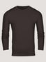 Espresso Long Sleeve Crew Neck | High Quality, Soft Fabric