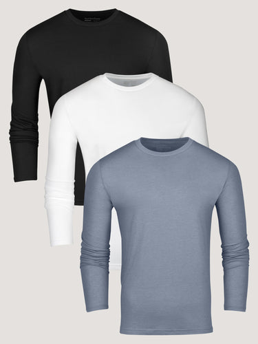 Long Sleeve Foundation 3-Pack