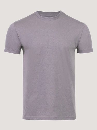 Lilac Cross Dye Crew Neck