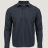 Black + Navy Gingham Long Sleeve Button Up | Fresh Clean Threads