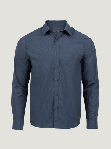 Navy Long Sleeve Button Up Navy Long Sleeve Button Up