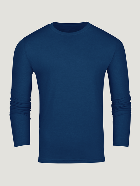 Navy thermal shirt hot sale