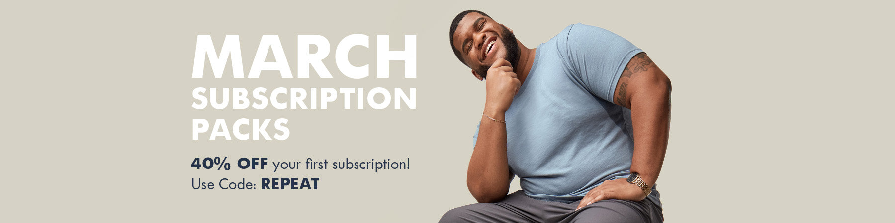 March Subscription Packs | Fresh Clean Threads