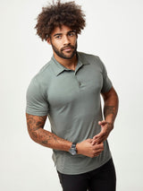Dress Sharp, Feel Cool with Breathable fabric # Performance Polo Activewear Mercury Green | Fresh Clean Threads