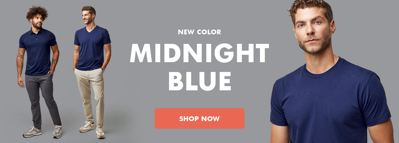 New Color: Midnight Blue | Fresh Clean Threads
