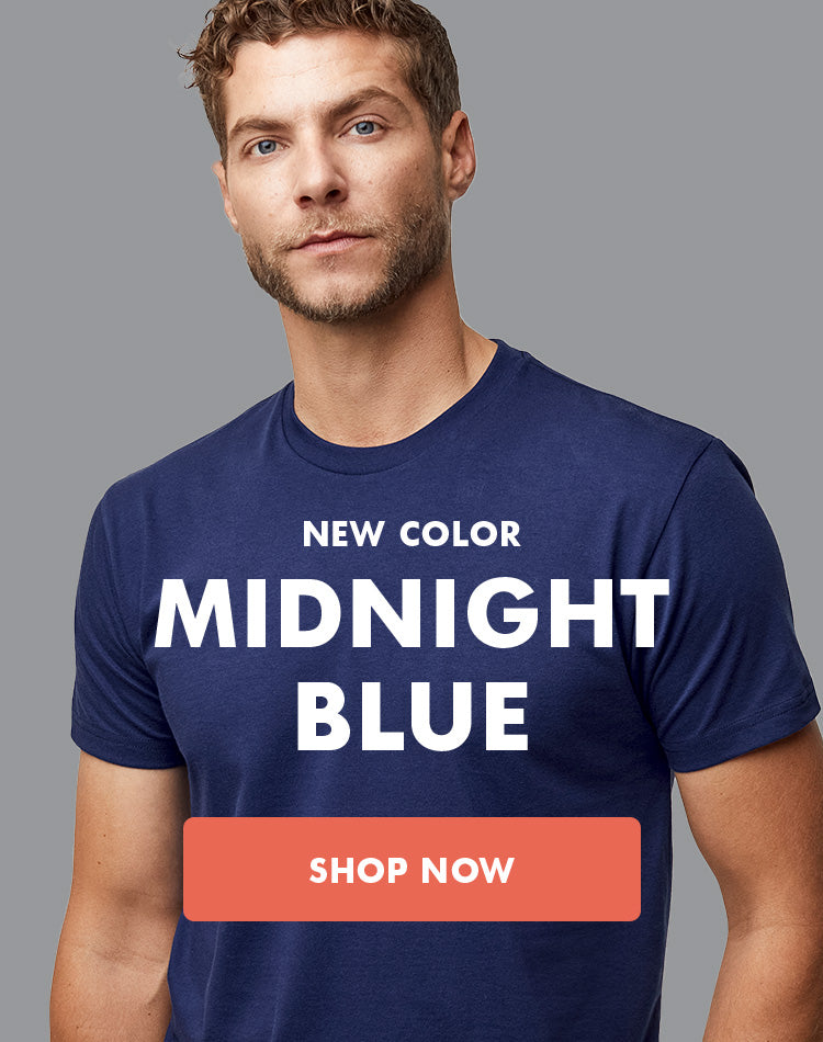 New Color: Midnight Blue | Fresh Clean Threads