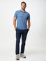 Performance Polos for Men - Monsoon Blue | Fresh Clean Threads