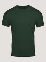 Mosswood green crew neck tees | The color of the forest