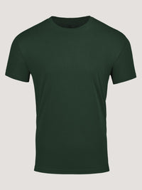 Mosswood green crew neck tees | The color of the forest