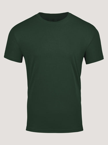 Mosswood green crew neck tees | The color of the forest
